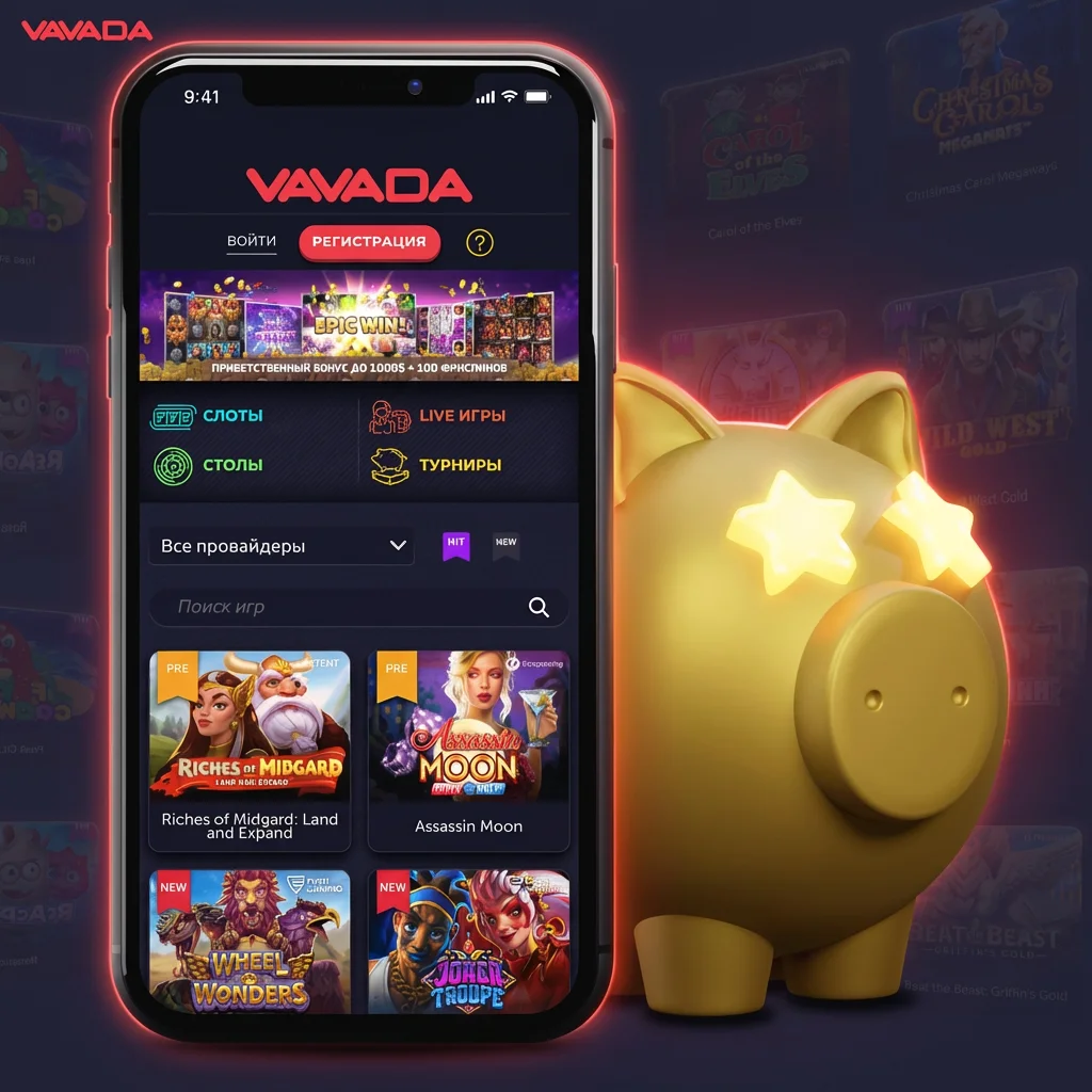 Бонусы и промокоды Vavada — актуальные предложения казино сегодня